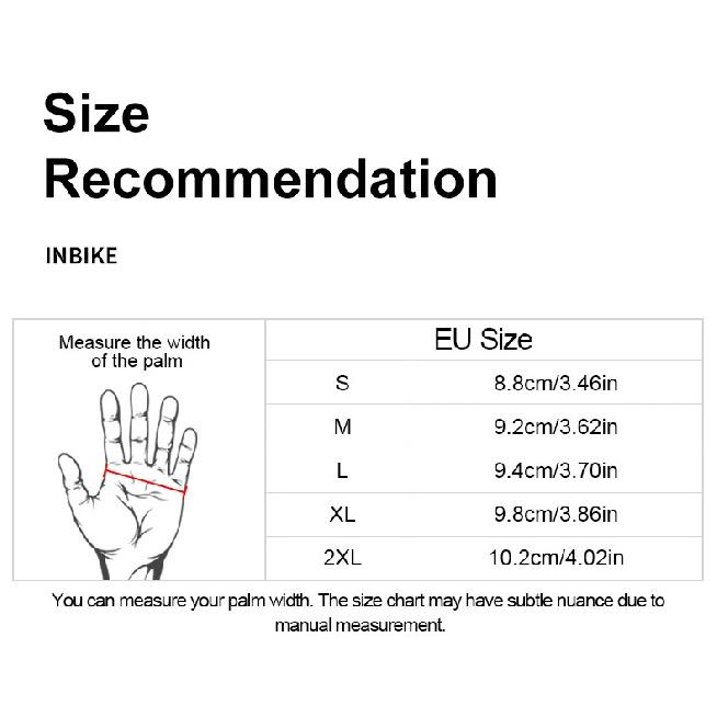 INBIKE Neue Fahrradhandschuhe Reflektierende Streifen Atmungsaktives Netz MTB Rennrad Handschuhe Gepolsterte Handfläche zum Radfahren Stoßdämpfung
