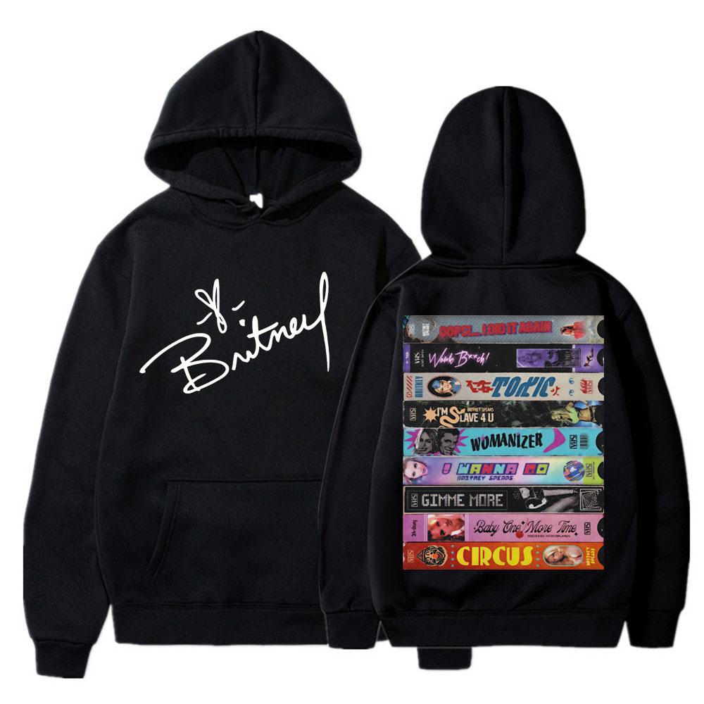 

Hot Sale Hoody Singer Britney Spears Album Cover Graphic Hoodie Men Women Long-sleeved Clothing Casual Top Harajuku Sweatshirt 3XL