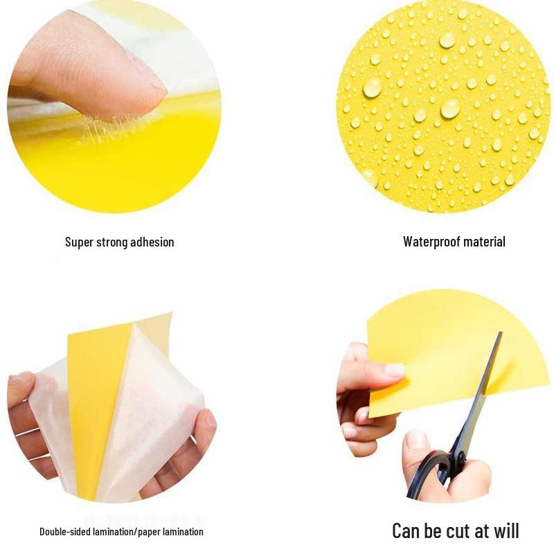 Yellow Double-Sided Sticky Trap - Insect Lure for Garden, Potted Plants, Greenhouse, Orchard Pest Control