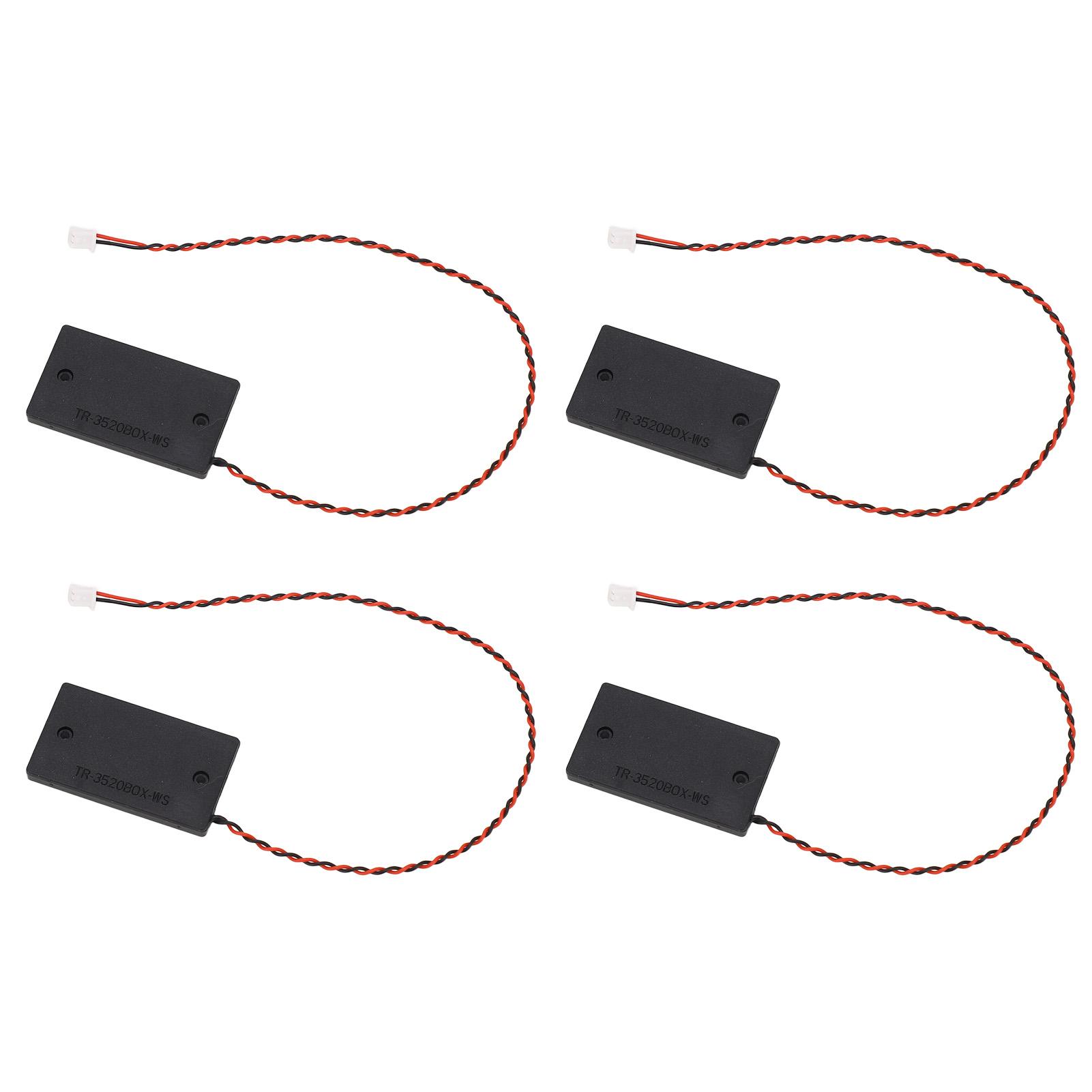 

4Pcs Cavity Mini Speaker Single with JST‑PH2.0mm‑2 Pin Interface 8 Ohm 1W 500‑10kHz Projector Electronic Component