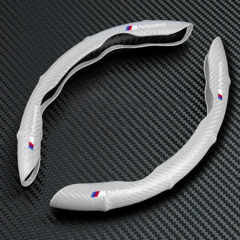 Auto-Lenkradabdeckung Kohlefaser Sport Ultra-dünn Rutschfest Kartenabdeckung Für Bmw M Performance M3 M5 M6 F01 F20 F13 F30 F34