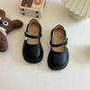 Girls Princess Shoes 2025 Spring and Autumn Lightweight Baby Leather Shoes Pearl Pendant Mary Jane Single Shoes Girls Fashion Single Shoes
