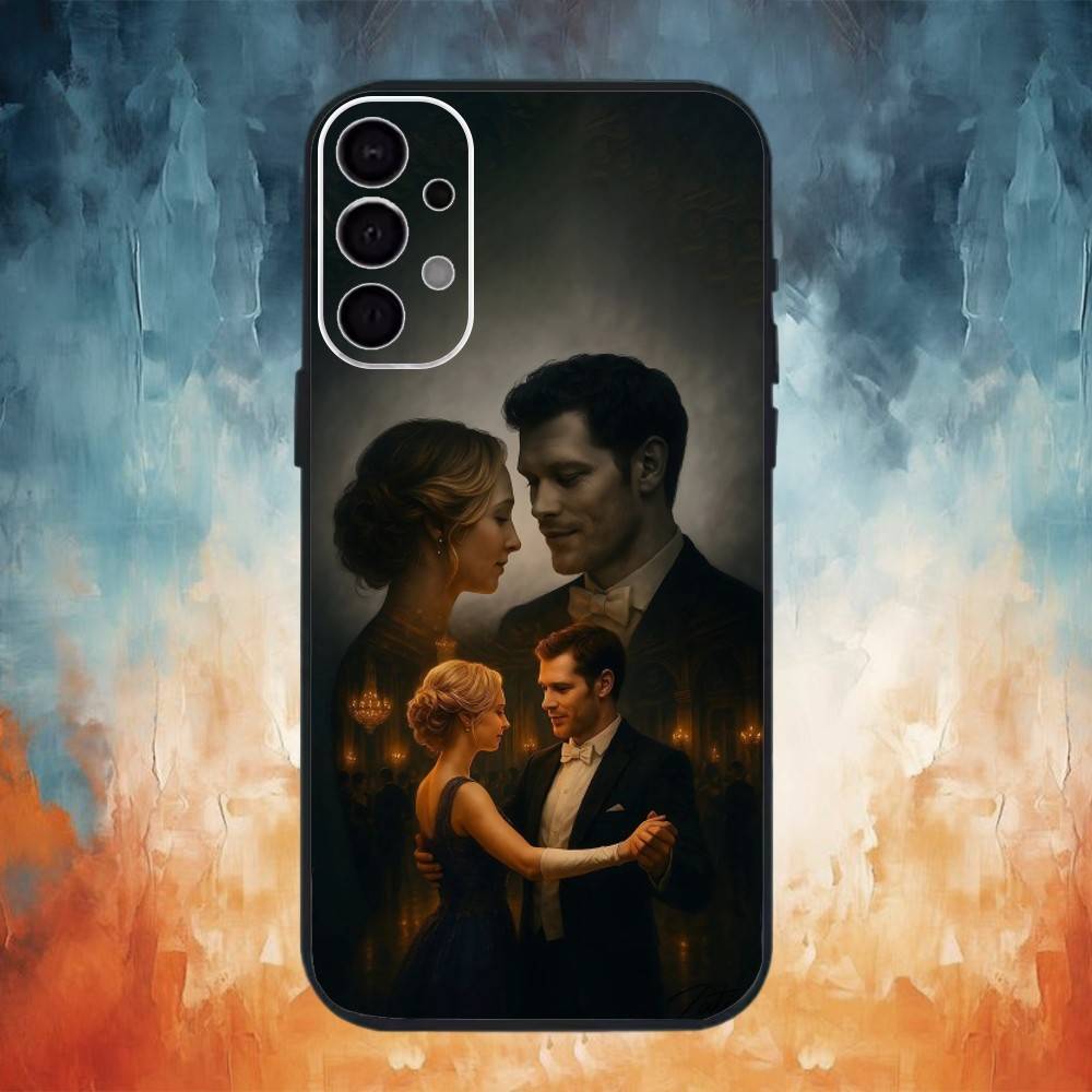 V-Vampire Diaries Phone Case For Samsung S25,S24,S21,S22,S23,S30,Ultra,S20,Plus,Fe,Note,10,9,5G Black Cover