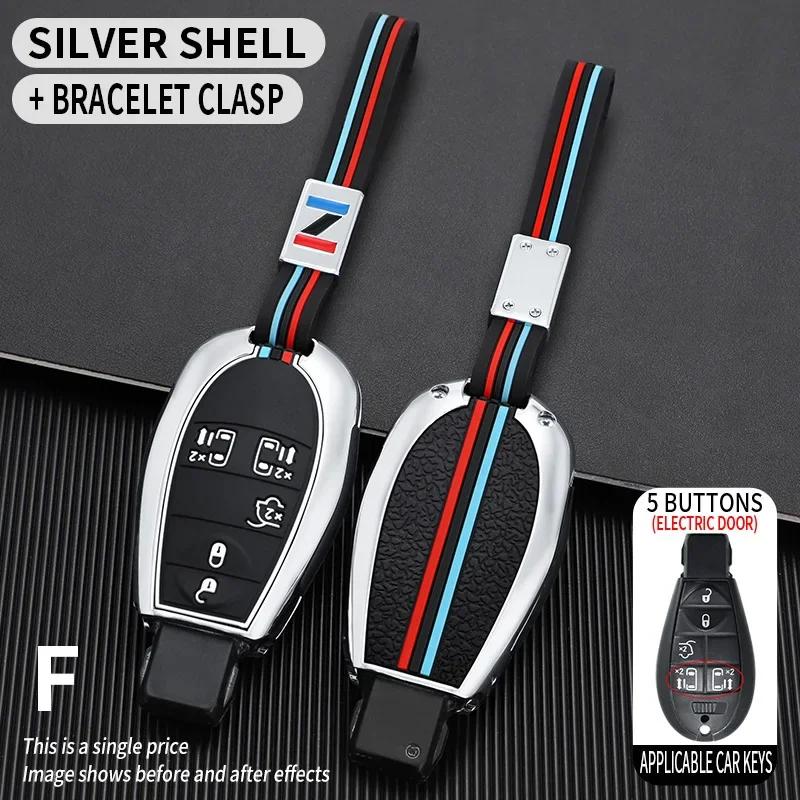Car Key Cover Case And Shells Are Designed For Jeep Renegade Compass Grand Cherokee Chrysler 300C Wrangler  Dodge Accessories