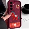 Vintage Lucky Golden Horse Case For Samsung S26 S25 Ultra S24 S23 S22 Plus S21 FE A15 A16 A17 A35 A36 A37 A54 A55 A56 A57 5G Shockproof Bumper Cover