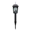 Takasho Solar Light, Alice in Wonderland Silhouette Light, Black, Outdoor Garden Light, Waterproof, Resin and Glass, TA-L02