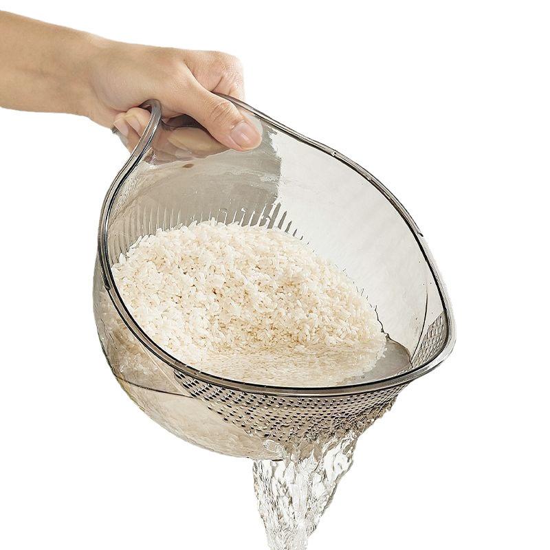 Rice-washing Magic Tools: Rice-washing Sieve, Water-draining Basket, Vegetable-washing Basin, Ladle, Water-rinsing, Water-draining Basket