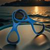 Ergonomic Shape Forearm Fulcrum Fin 8 Shape Swim Training Paddle Webbed Glove  Swim Training