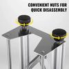 Commercial French Fry Cutter with 4 Replacement Blades, 1/2" or 1/4" or 3/8" 6 or 8-wedge Slicer or 6-wedge Apple Corer