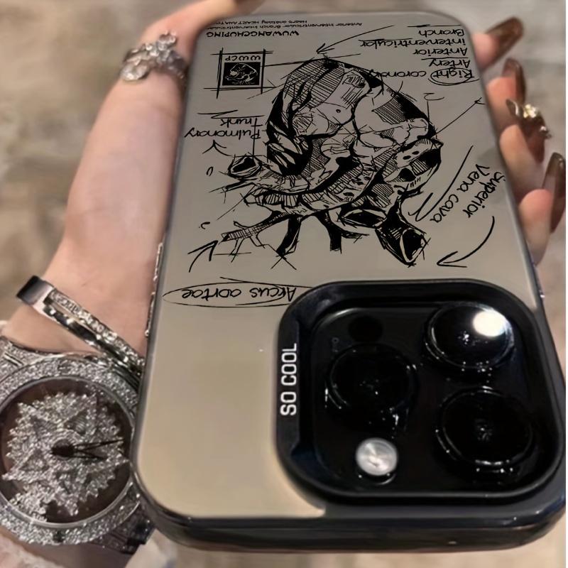 Premium graphic phone case for iPhone 15 14 13 12 11 x XR Xs SE2 SE 8 7 plus pro Max mini PC back cover