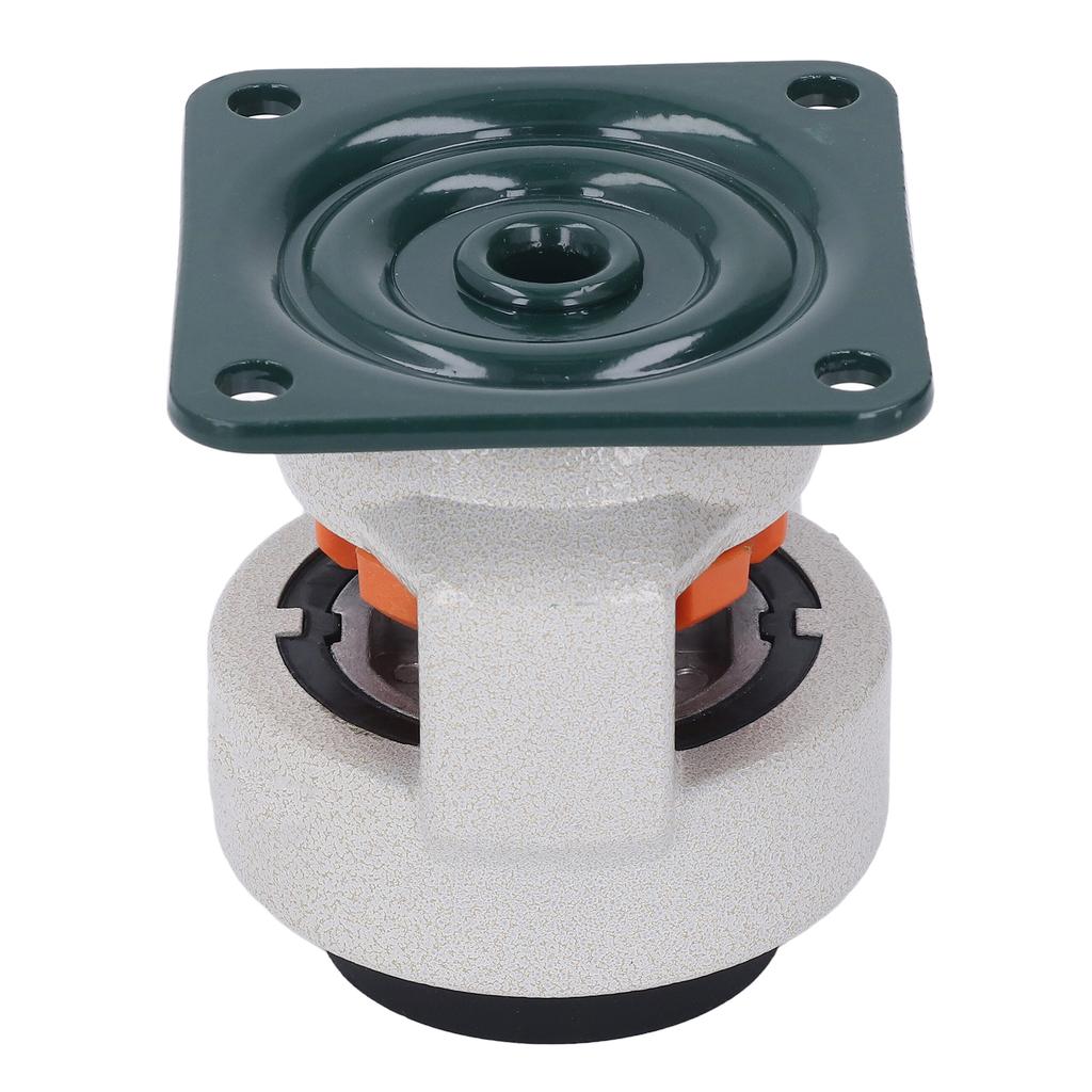 Leveling Stem Caster Heavy Duty Adjustable Wheel with Plate for Workbench Machine Equipment 62mm OD