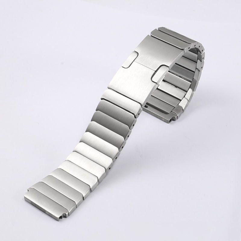 

Розкішний металевий ремінець для Huawei Watch 5/4/3Pro з нержавіючої сталі для Huawei Watch GT 5 Pro 46 мм GT5 GT4 GT3 GT2 22 мм ремінець Huwei Watch 4 4Pro срібний