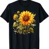 Sunflower Shirt For Wounisex Just A Girl Who Loves Sunflowers T-Shirt