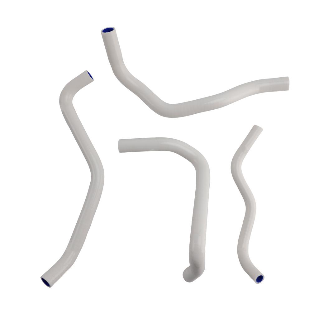 Silicone Radiator coolant Hose For Honda NX400 NX500 CB500 CB500F/X/R White