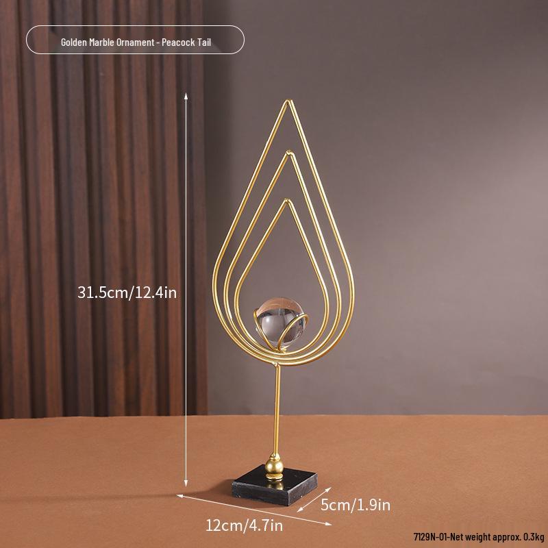Elegant Resin Ornaments for Home, Office, or Bookshelf Decor