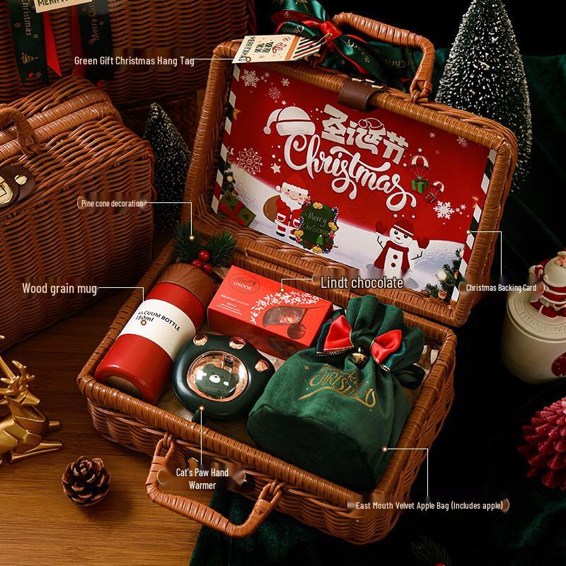 Christmas Eve Gift Set with Thermos and Hand Warmer