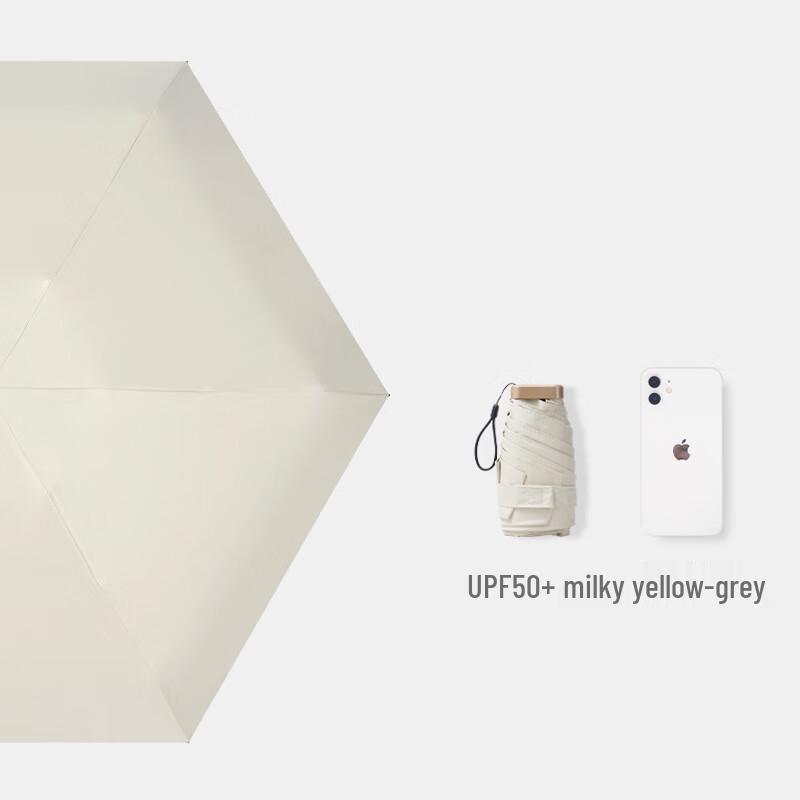 

Nanqiao 14cm Mini Six-Fold Sun/Rain Umbrella