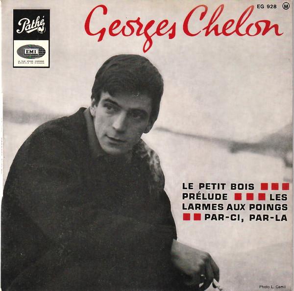 

7-дюймовая пластинка GEORGES CHELON Le Petit Bois EG928 Path 1966 Франция Поп Б/у