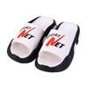New summer men's one-word indoor and outdoor two-color bottom pad thickened stepping on shit beach slippers wholesale