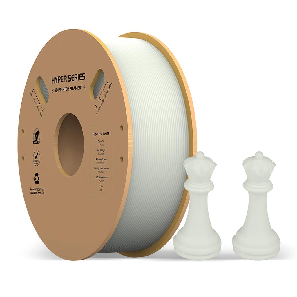 Creality Hyper PLA Filament 1.75mm High Fluidity High Speed 3D Printing Material Stable Extrusion Spool Dimensional