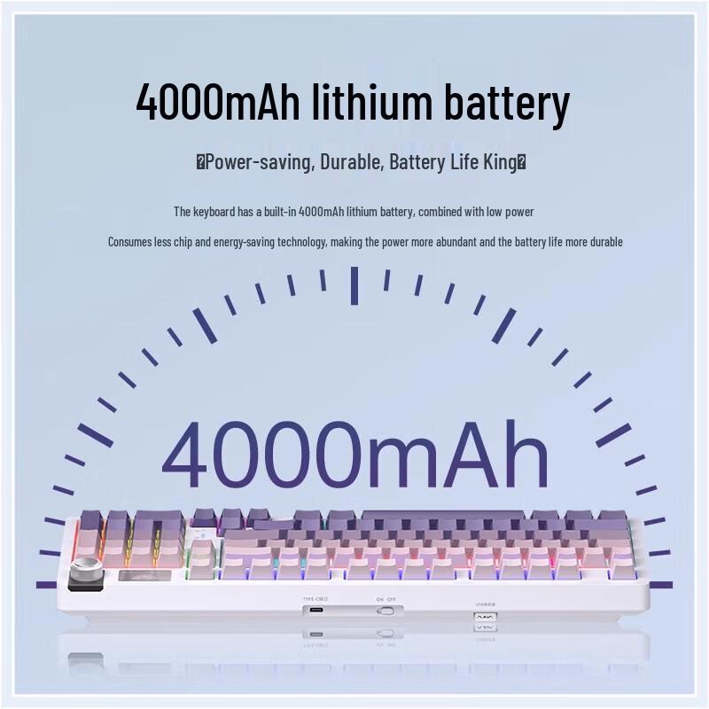 AULA S98 Triple-Mode Wireless Hot-Swappable Gasket Mechanical Keyboard