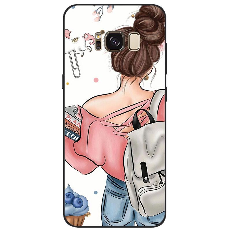 For Samsung S 8 S8 Case Back Cover for Samsung Galaxy S8 Plus Case Cover Soft TPU Silicone Fundas Coque For Samsung S8 Case