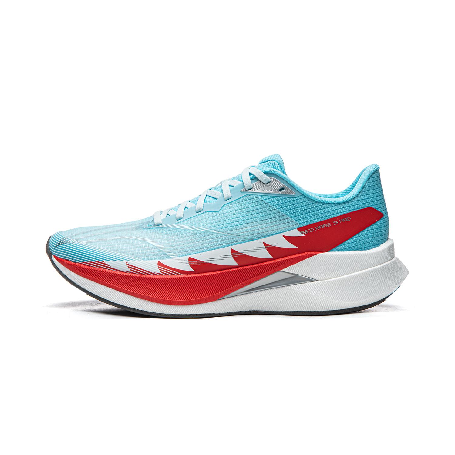Li Ning Red Hare 9 PRO Мужские беговые кроссовки Низкие Ярко-аквамариновый синий ARPW001-46 39.5