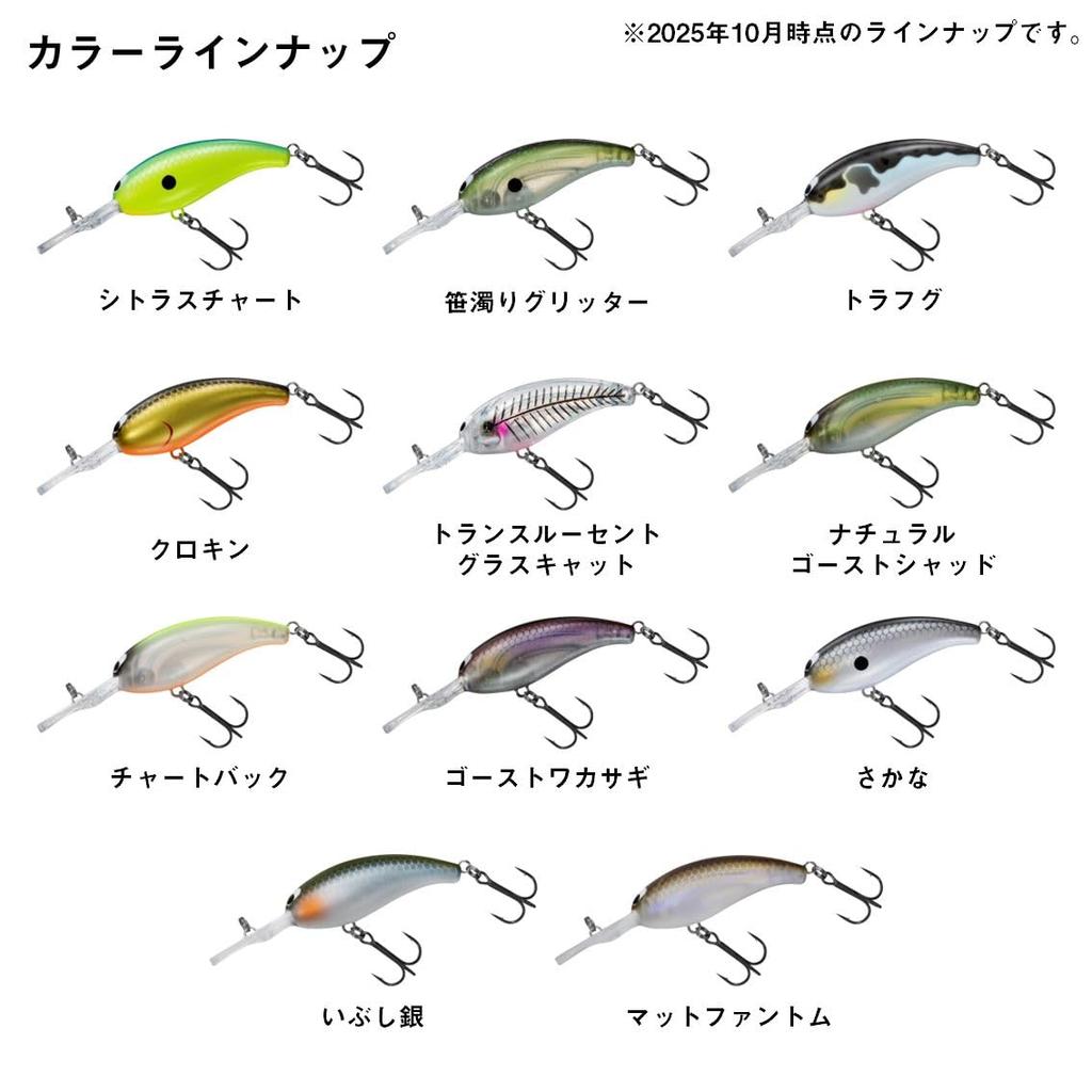 Daiwa Floating Shad Chibi Fuku Shad II (Black Gold)