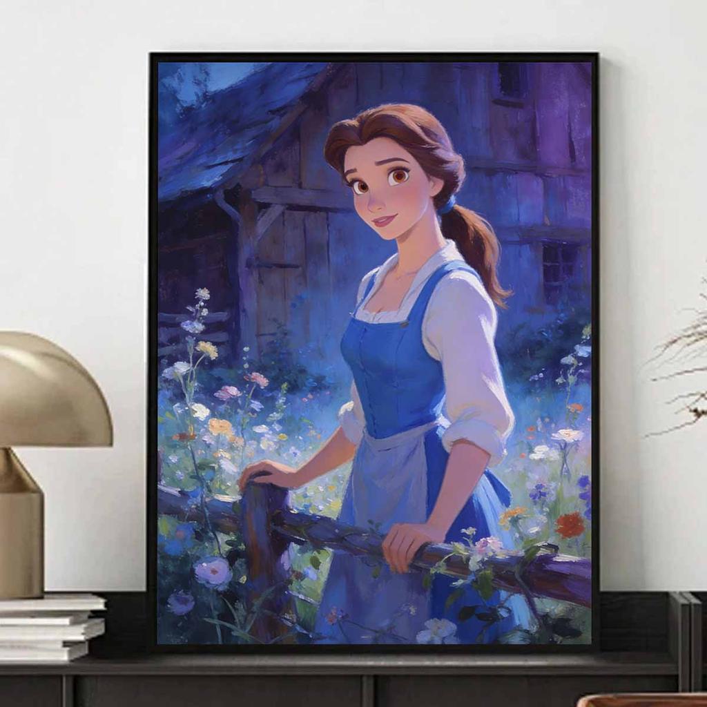 Disney Belle Diamond Painting Art Mosaic Kit Handmade diy5D Home Decor Gift