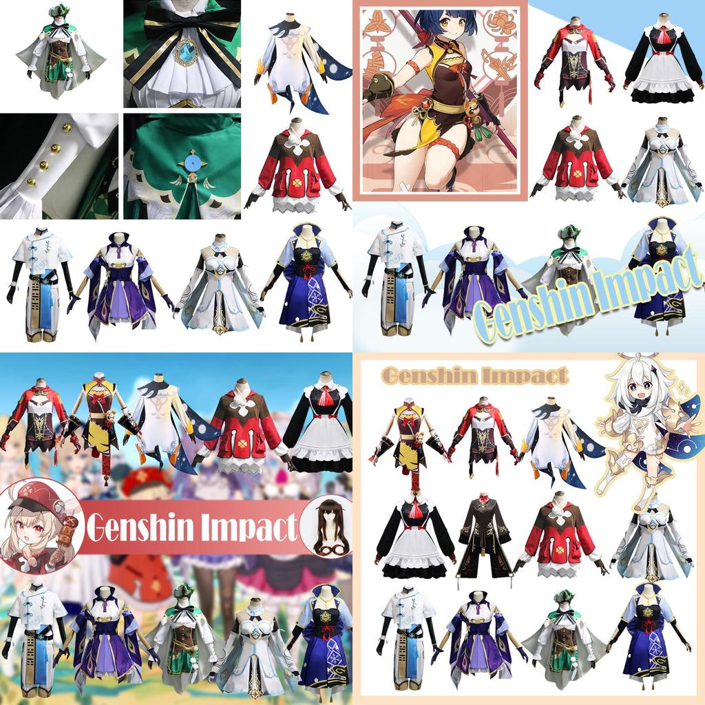 Stunning Genshin Impact Game Character Cosplay Clothing Full Set For Ultimate Fans