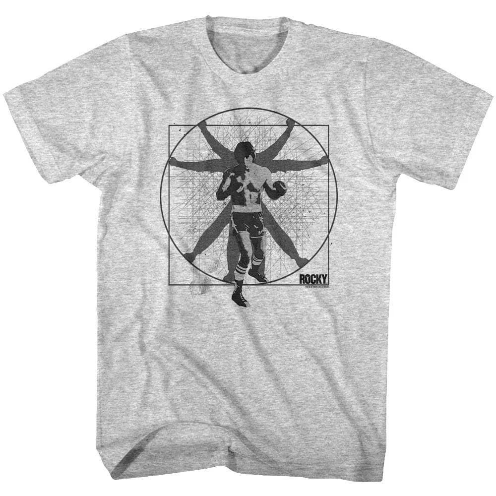 Vitruvian Rocky Men s T Shirt XL