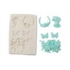 Flower Butterflies Silicone Chocolate Mould Cake Decorating Baking Accessories