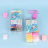 12/24/36pcs Ultra Light Handmade Rubber Clay Set Educational Slime DIY Toys  Kindergarten Children