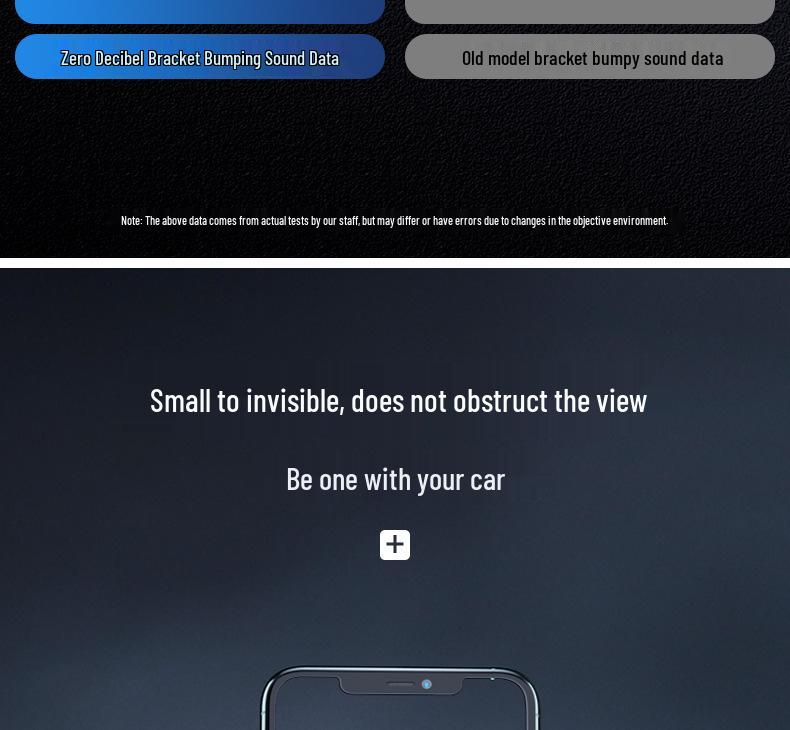 Roewe I5 Navigation Screen Gravity Phone Holder - Car Accessory