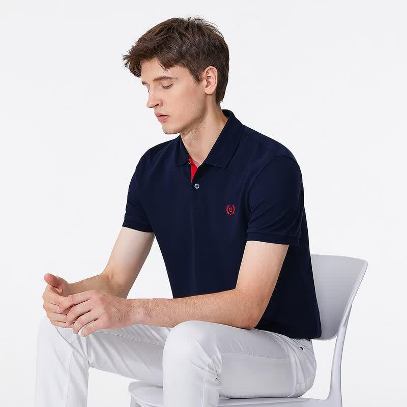 Goldlion Men's Summer Cool-Touch Polo Shirt