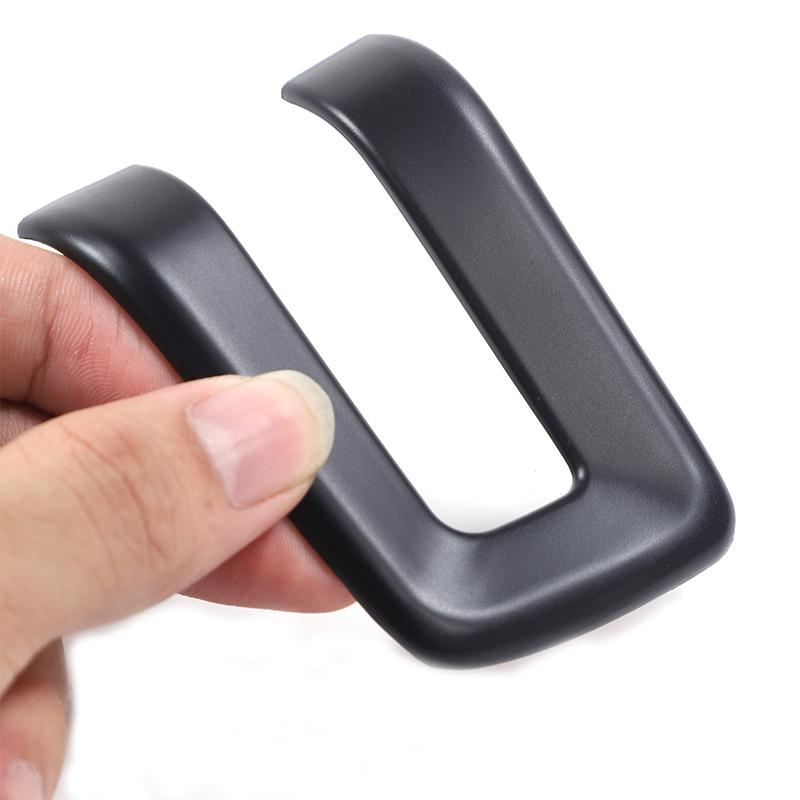 ABS Carbon Fiber For Rivian R1T R1S Car Styling Steering Wheel Buttons Decoration Frame Cover Trim Car Interior Accessories