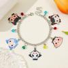 Nezha Ao Bing Cartoon Charm Bracelet With Zinc Alloy Pendant For Gift Giving