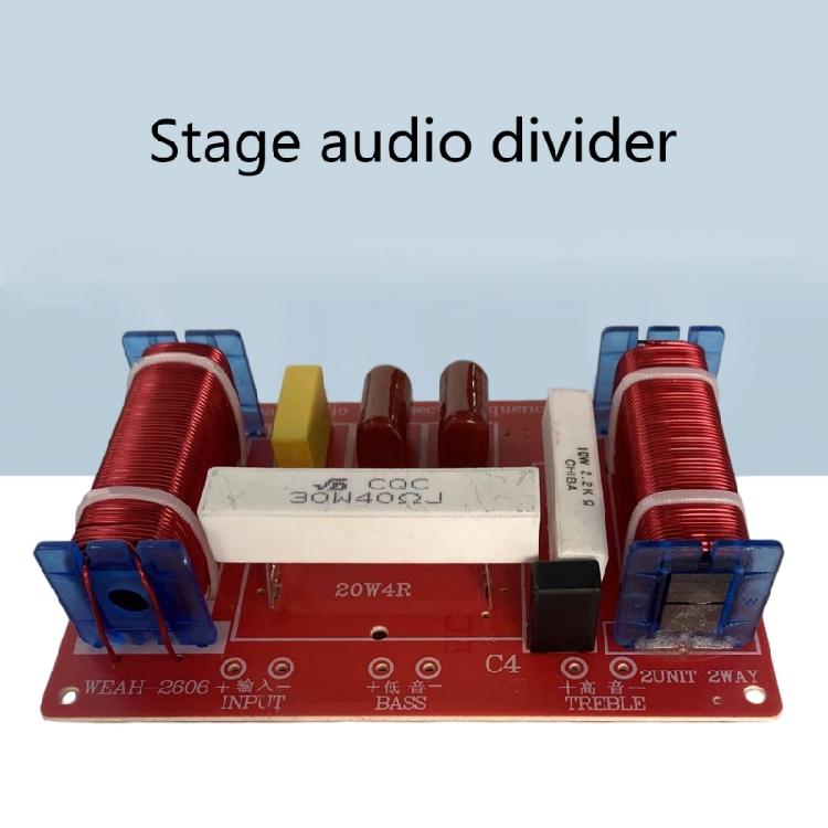 Audio Speaker Frequency Divider Filter Treble Bass 2 Way Crossover Speaker DIY