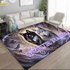 1PC Custom Name Wolf Spirit Connection Theme Floor Mat Ideal for Living Room, Game Rooms, Office, Bedroom,Floor Mat Playful Design