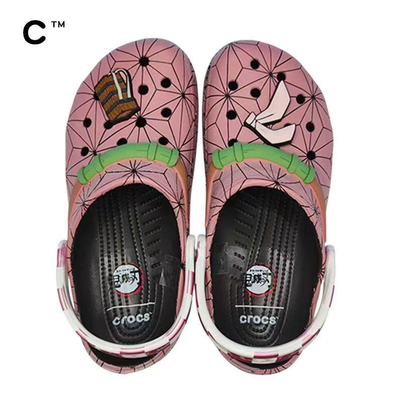 Crocs Classic Demon Slayer Kimetsu no Yaiba Kids Shoes Unisex Slippers