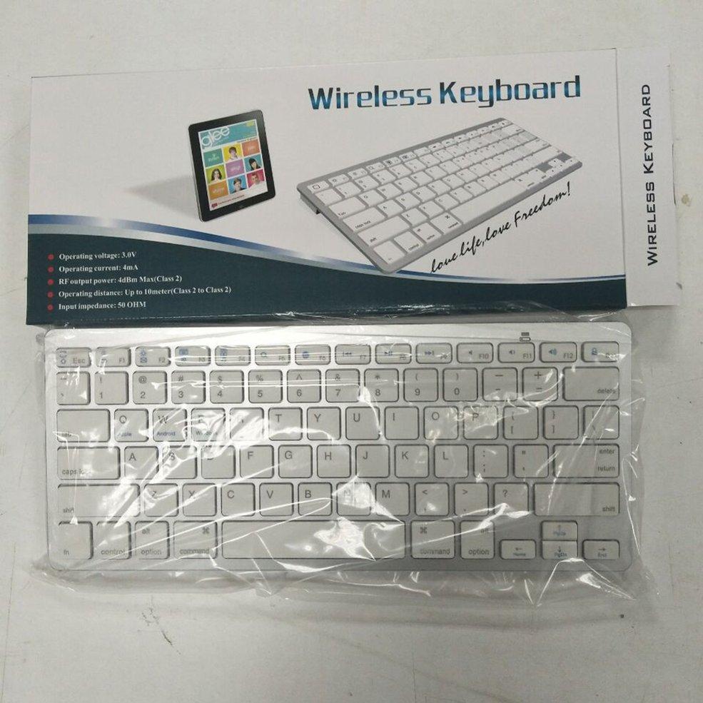 Buy Slim Wireless Keyboard for Apple Mac iPad 1 2 3 4 & Android Tablet