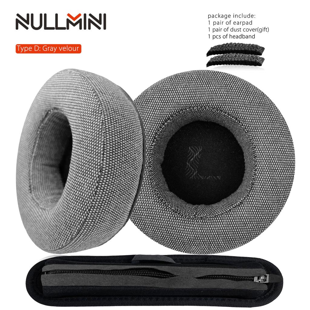 NullMini Replacement Earpads for Philips A5-PROI Headphones Ear Cushion Cooling Gel Headband