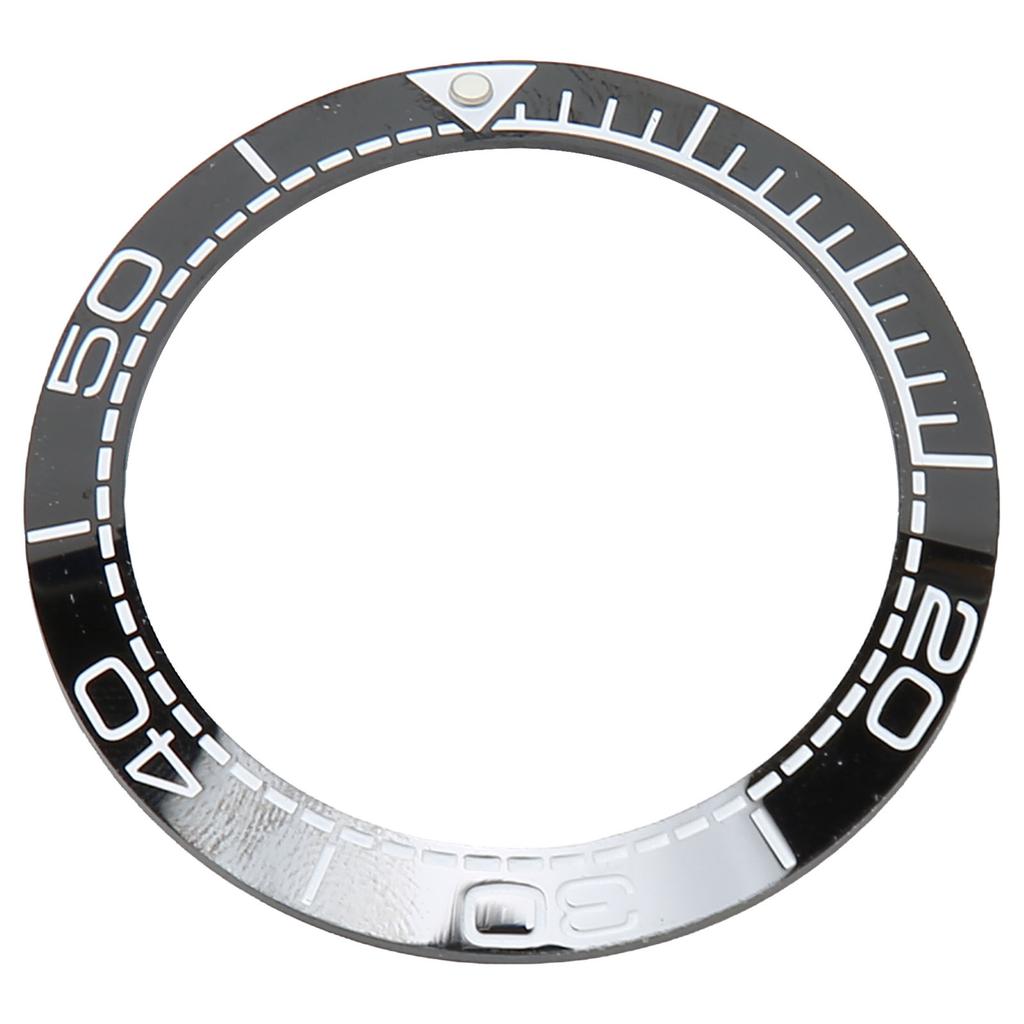 Watch Bezel Insert 41.5mm Ceramic Watch Bezel Ring Repair Replacement Accessory for Watchmaker