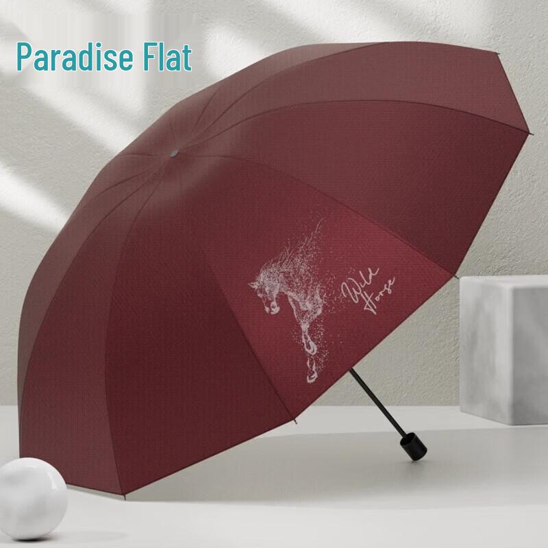 Paradise Men s Large UV Protection Triple-Fold Umbrella