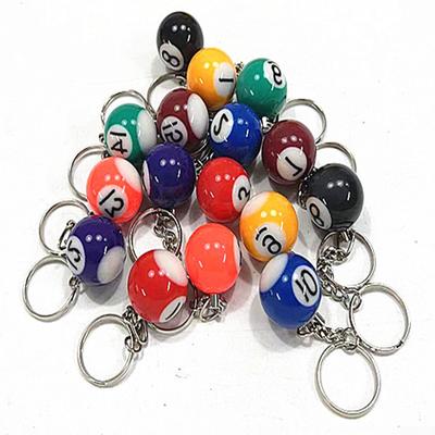 Příslušenství Keychain Krásná kulečníková koule Funkční