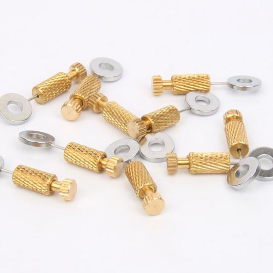 6ks Polohovací jehla z umělé kůže Kovová jehla pro těžký provoz Jehla z umělé kůže Udělej si sám šicí šicí špendlík z umělé kůže