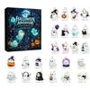 Halloween 2026 Advent Calendar Surprise Gift 24 Days Spooky Acrylic Ornaments Desktop Home Decor