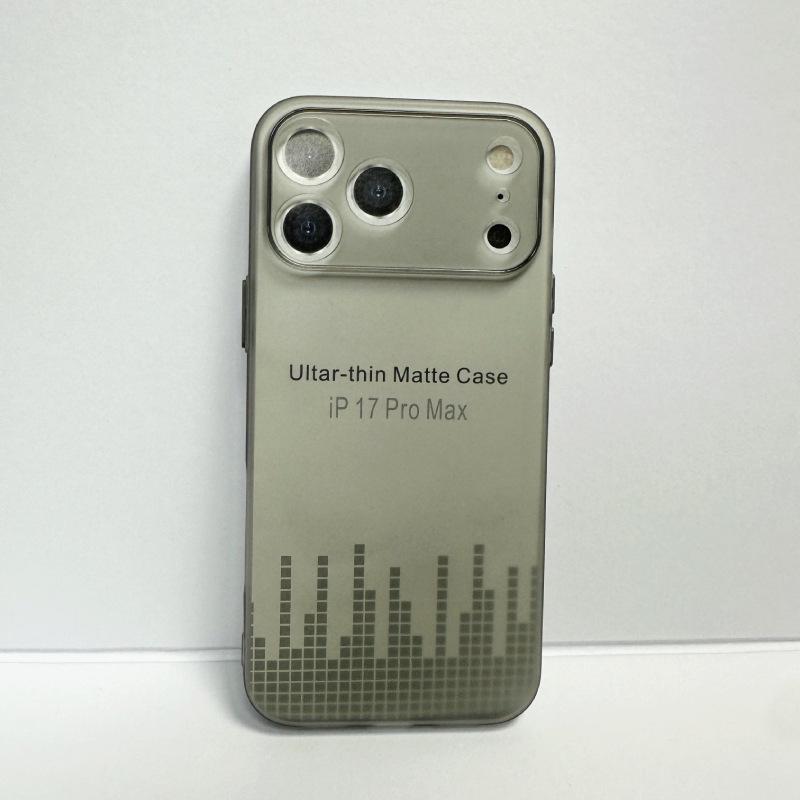 Ultradünne 0,7 mm matte weiche Hülle für iPhone 17 Pro Max mit präzisen Aussparungen für Apple 15/16.