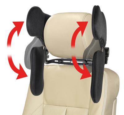 Adjustable Side Headrest For The Car