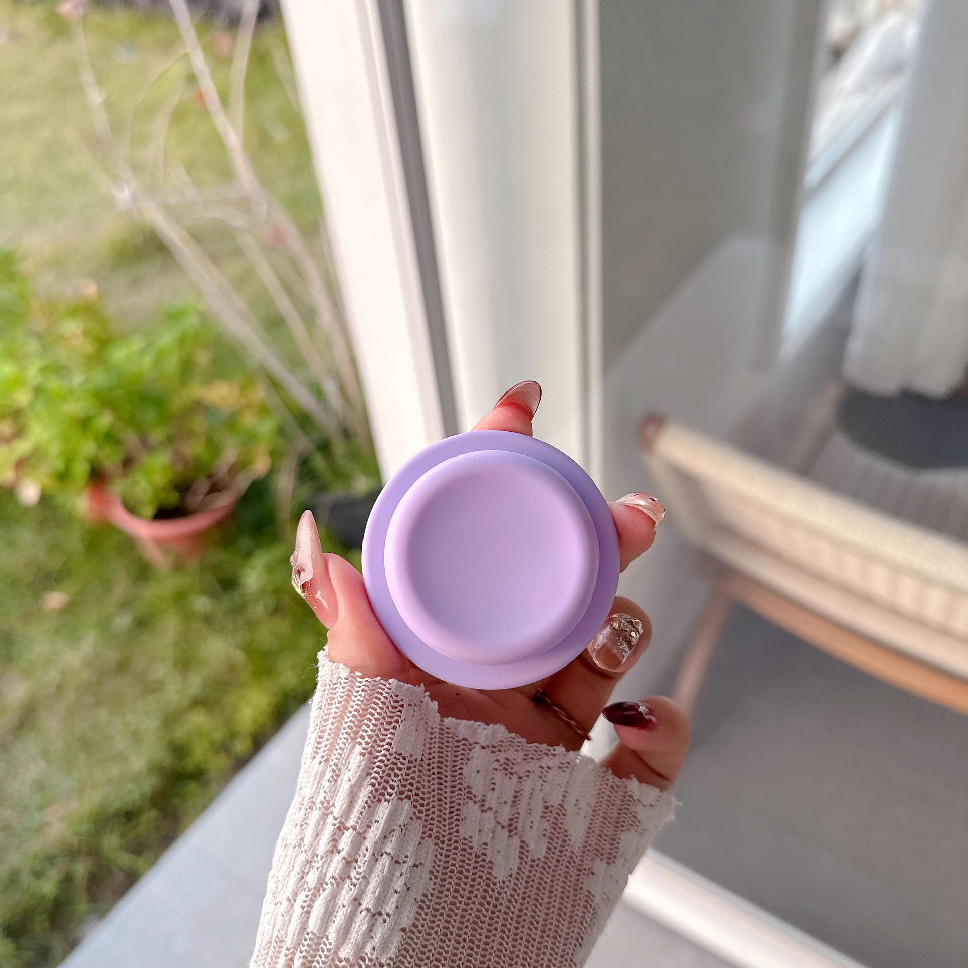 Korean Style Macaron Silicone Magnetic Phone Holder & Stand